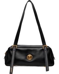 Versace - Emblème Nappa Bowling Bag - Lyst