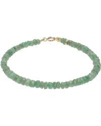 JIA JIA - Bracelet vert à émeraudes - birthstone - Lyst