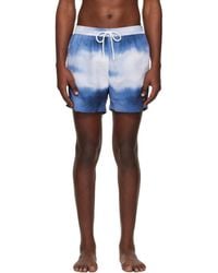 BOSS - Printed Swim Shorts - Lyst