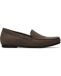 Loulou de Saison - Pesaro Soft Suede Loafers - Lyst