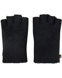 Paul Smith - Navy Fingerless Gloves - Lyst