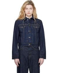 KHAITE - Augustine Denim Jacket - Lyst