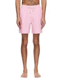 Polo Ralph Lauren - Maillot De Bain Traveler Rose À Entrejambe De 14,6 Cm - Lyst