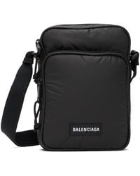 Balenciaga - Black Explorer Crossbody Bag - Lyst