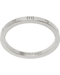 Maison Margiela - Silver Numerical Ring - Lyst