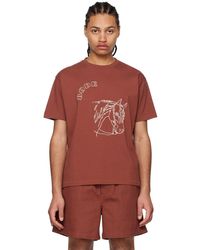 Bode - Brown Pony T-shirt - Lyst