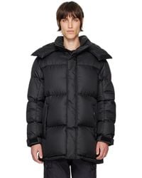 HUGO - Blouson Hydrofuge Noir Rembourré En Duvet - Lyst