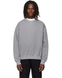 Jil Sander - Cotton Crew-Neck Sweatshirt - Lyst