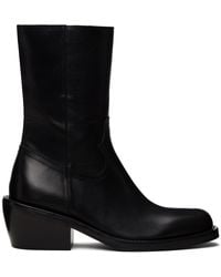 Dries Van Noten - Leather Boots - Lyst