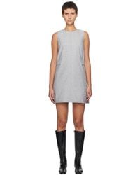 REMAIN Birger Christensen - グレー Aライン ミニワンピース - Lyst
