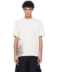 Y-3 - Off- Gfx Short Sleeve T-shirt - Lyst