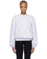 Skims - Cotton Fleece Classic Crewneck Sweatshirt - Lyst