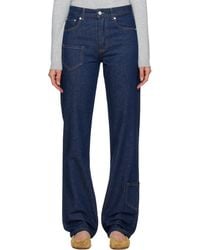 【関税込み】Gimaguas ブルー Luna ジーンズ Luna Trousers Blue - Bottoms - Gimaguas