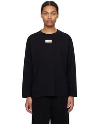 MM6 by Maison Martin Margiela - T-shirt With Long Sleeves, - Lyst