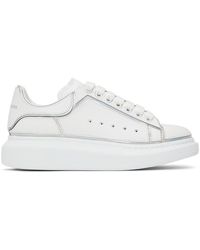 Alexander McQueen ホワイト&シルバー オーバーサイズ スニーカー