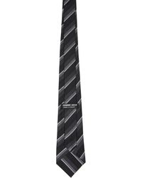 Homme Plissé Issey Miyake Zigzag Tie in Black for Men | Lyst Australia