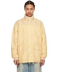 Our Legacy - Blouson exhaust puffa jaune - Lyst