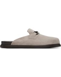 Ferragamo - Gancini Ornament Mule Loafers - Lyst