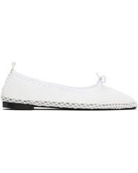 Repetto - ホワイト Garance スクエアトゥ バレエシューズ - Lyst