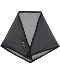 Lanvin - Silk Organza Triangle Scarf - Lyst
