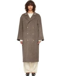 Loulou de Saison - トープ Borneo Lds Wool Drap コート - Lyst