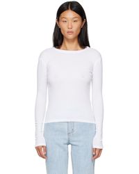 HOMMEGIRLS - Fruit Of The Loom Edition Long Sleeve Slim T-Shirt - Lyst