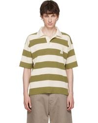 Ami Paris - Off- & Cotton 'Ami De Coeur' Polo - Lyst
