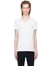 Versace - T-shirt blanc à méduse - Lyst