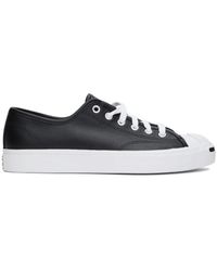 jack purcell black leather