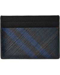 Burberry - Tall Check Card Holder - Lyst