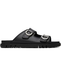 Ferragamo - Double-Strap Sandals - Lyst