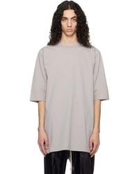 Rick Owens - Off- Temple Jumbo Ss T-Shirt - Lyst