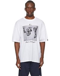 Martine Rose - White 'how's It Hanging' T-shirt - Lyst
