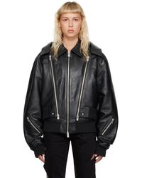 HELIOT EMIL - Niveous Leather Jacket - Lyst