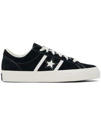 Converse - Black One Star Academy Pro Suede Low Top Sneakers - Lyst