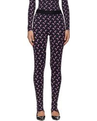 Marine Serre - Recycled Moon Jersey Stirrup Leggings - Lyst
