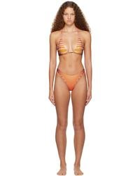 Jean Paul Gaultier - Red & Orange Morphing Bikini - Lyst