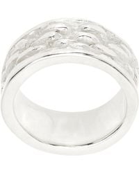 【関税込み】Pearls Before Swine リング Pearls Before Swine Kote Ring in White for Men | Lyst