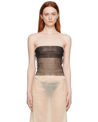Bless - Ssense Exclusive Sun Tube Top - Lyst