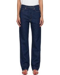 Agolde - 90's Pinch Waist High Rise Straight Long Jeans - Lyst