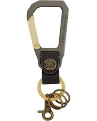 master-piece - Carabiner Keychain - Lyst