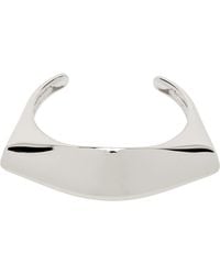 KHAITE - Lotus Cuff Bracelet - Lyst