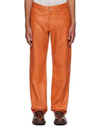 Cmmn Swdn - Billy Leather Pants - Lyst