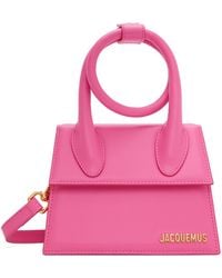 Jacquemus - Pink Les Classiques 'le Chiquito Noeud' Bag - Lyst