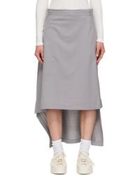 Y-3 - Refined Woven Maxi Skirt - Lyst