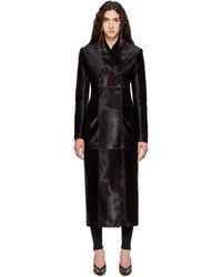 Alaïa - Tailored Pony Hair Coat - Lyst