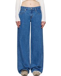 SLVRLAKE Denim - ブルー Mica ジーンズ - Lyst