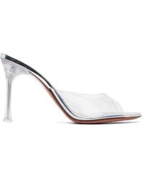 AMINA MUADDI - Alexa Glass Slipper 95 Heeled Sandals - Lyst