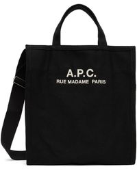 A.P.C. . Black Récupération 2.0 Bag for Men | Lyst