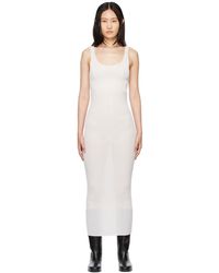 Subtle Le Nguyen - Plissé Tank Maxi Dress - Lyst